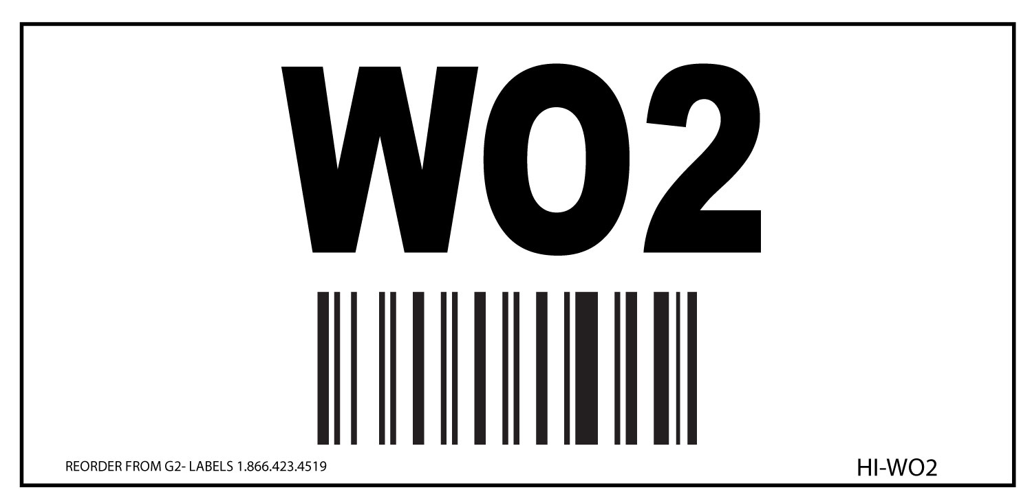 12 x 24 Aluminum Location Sign