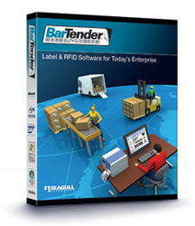 SEAGULL SCIENTIFIC, BARTENDER LABEL & RFID SOFTWARE, 9.4, ENTERPRISE AUTOMATION 3-PRINTER EDITION