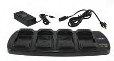 LXE, MX9, 4 UNIT MAIN BATTERY CHARGER, INCLUDES POWER SUPPLY AND US POWER CORD